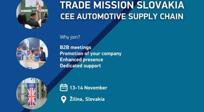 Trade Mission Slovakia - CEE Automotive Supply Chain