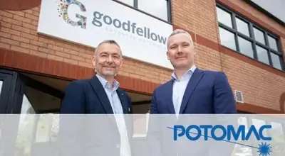 Goodfellow secures first US manufacturing footprint with Potomac Photonics acquisition
